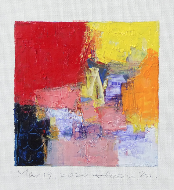 hiroshi matsumoto 9x9 paintings