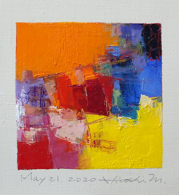 hiroshi matsumoto 9x9 paintings