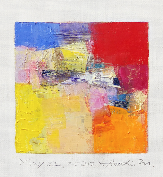hiroshi matsumoto 9x9 paintings