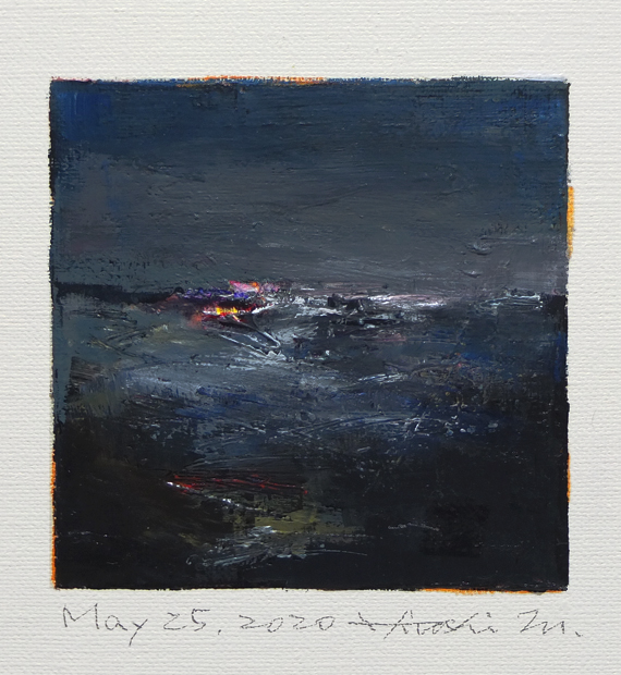 hiroshi matsumoto 9x9 paintings