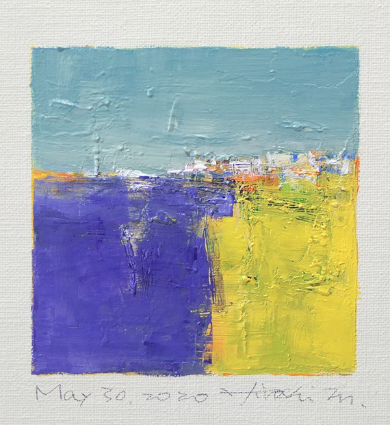 hiroshi matsumoto 9x9 paintings