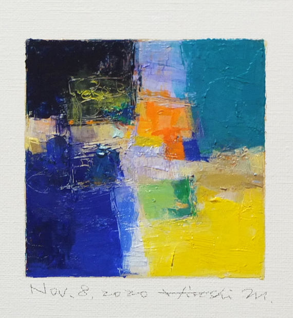 hiroshi matsumoto 9x9 paintings
