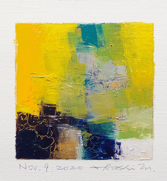 hiroshi matsumoto 9x9 paintings