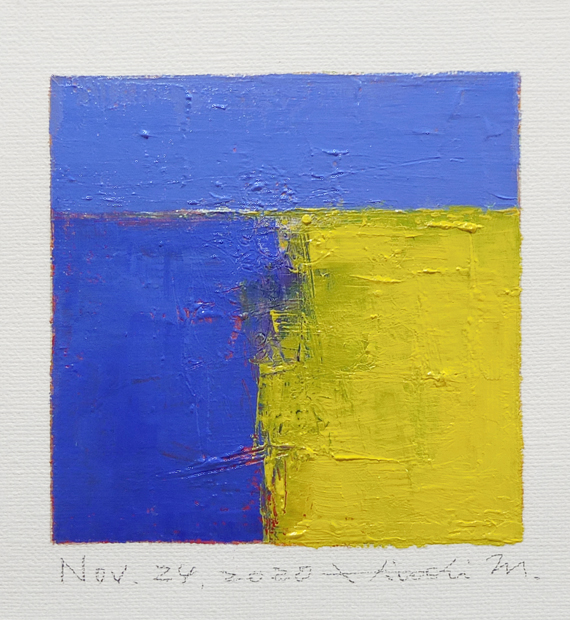 hiroshi matsumoto 9x9 paintings