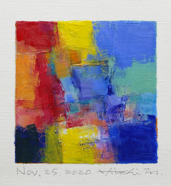 hiroshi matsumoto 9x9 paintings