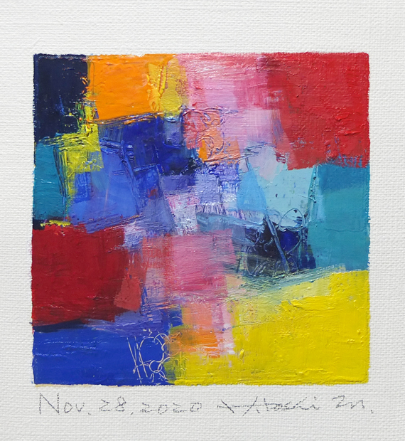 hiroshi matsumoto 9x9 paintings