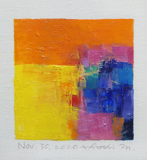 hiroshi matsumoto 9x9 paintings