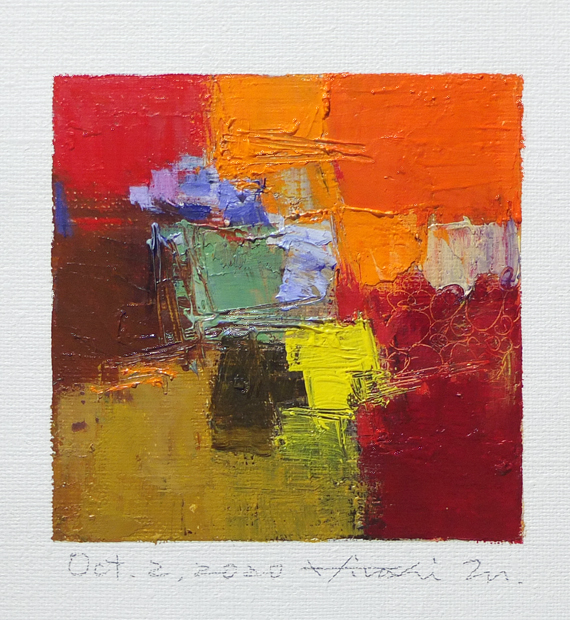 hiroshi matsumoto 9x9 paintings