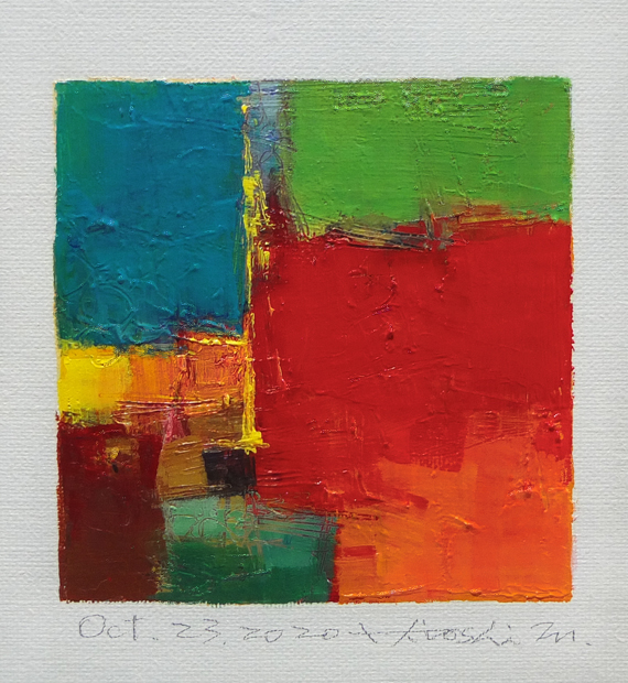 hiroshi matsumoto 9x9 paintings