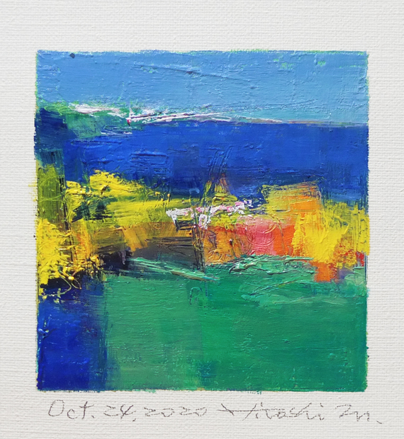 hiroshi matsumoto 9x9 paintings