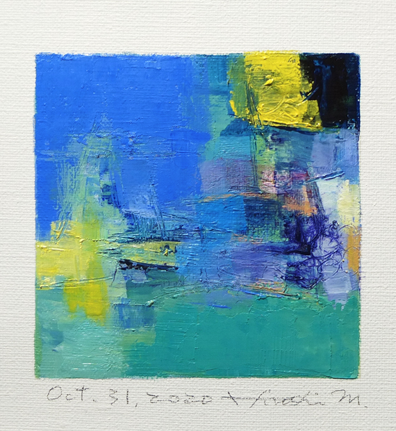 hiroshi matsumoto 9x9 paintings