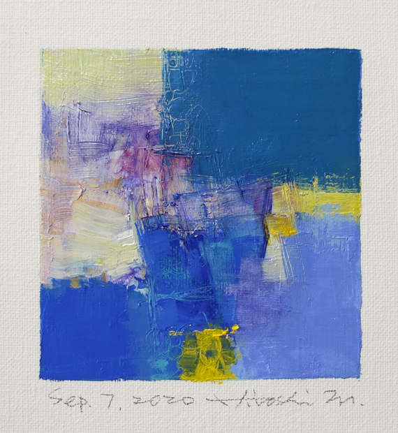 hiroshi matsumoto 9x9 paintings