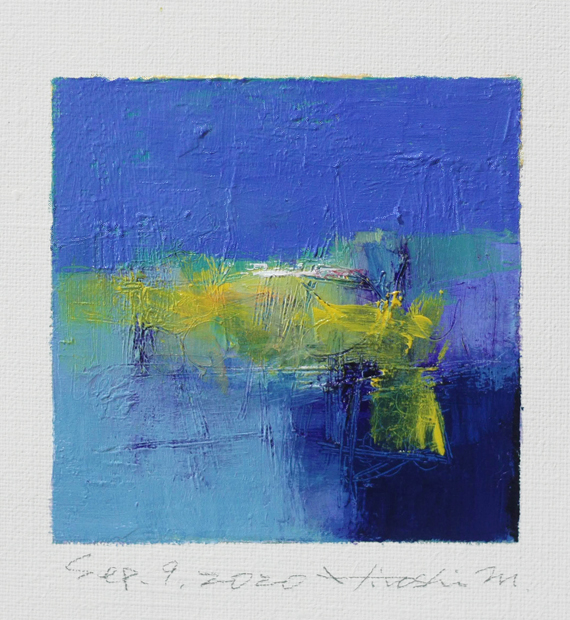 hiroshi matsumoto 9x9 paintings