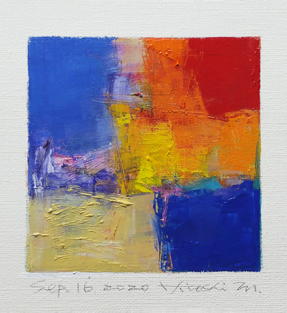 hiroshi matsumoto 9x9 paintings