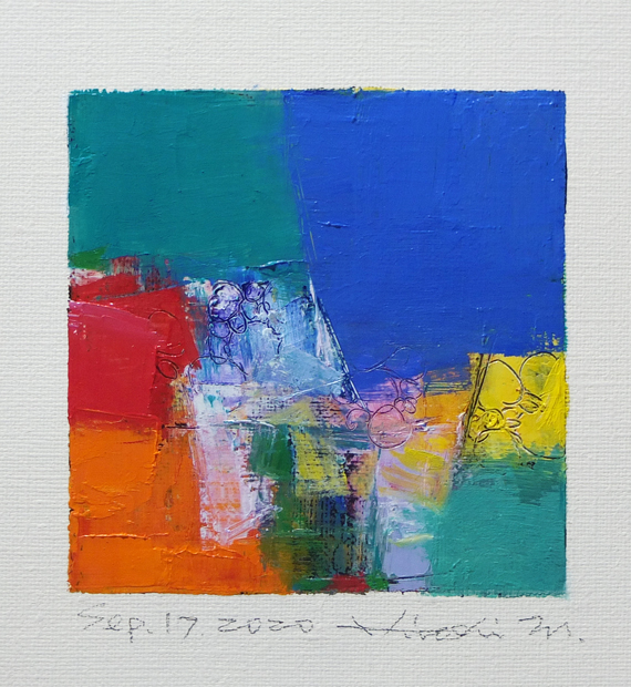 hiroshi matsumoto 9x9 paintings