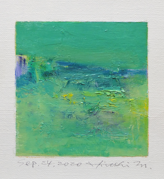 hiroshi matsumoto 9x9 paintings