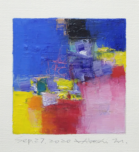 hiroshi matsumoto 9x9 paintings