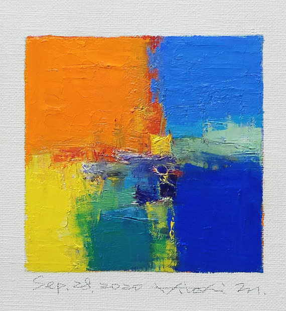 hiroshi matsumoto 9x9 paintings