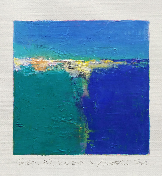 hiroshi matsumoto 9x9 paintings