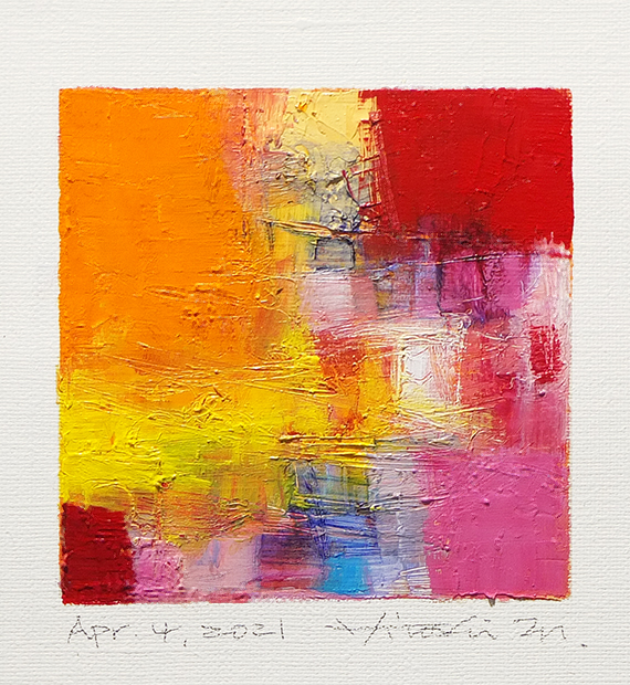 hiroshi matsumoto 9x9 paintings
