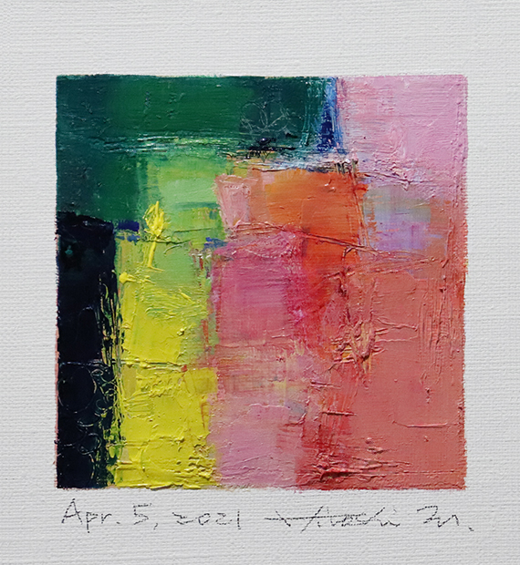 hiroshi matsumoto 9x9 paintings