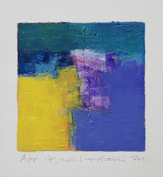 hiroshi matsumoto 9x9 paintings