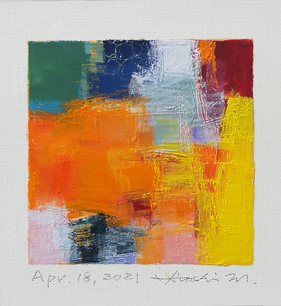 hiroshi matsumoto 9x9 paintings
