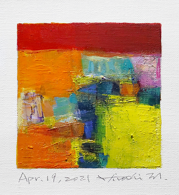 hiroshi matsumoto 9x9 paintings