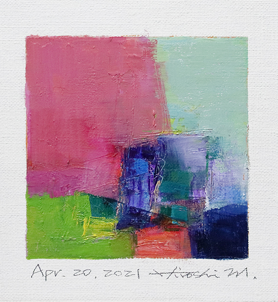 hiroshi matsumoto 9x9 paintings