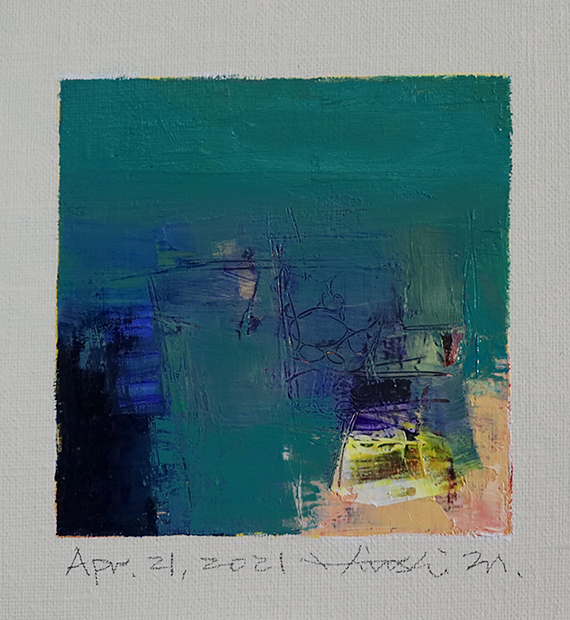 hiroshi matsumoto 9x9 paintings