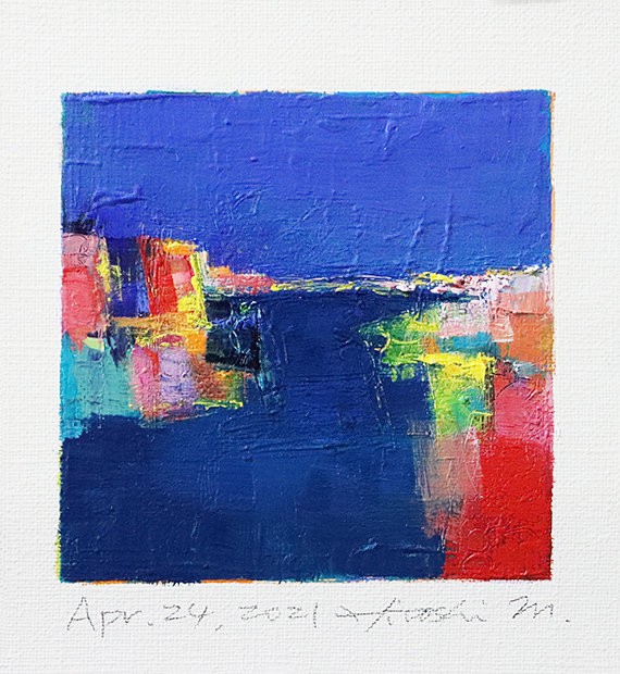 hiroshi matsumoto 9x9 paintings