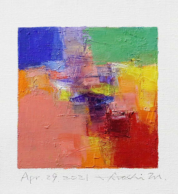 hiroshi matsumoto 9x9 paintings