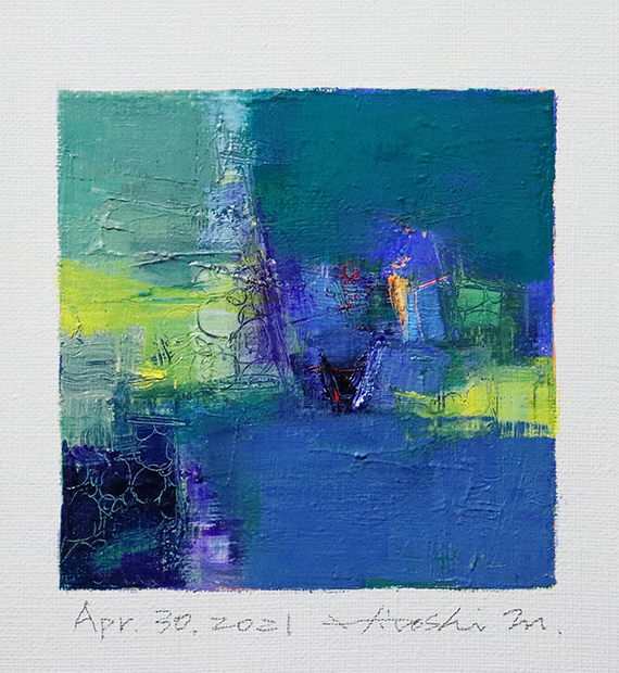 hiroshi matsumoto 9x9 paintings
