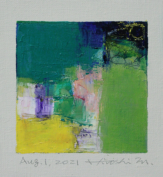 hiroshi matsumoto 9x9 paintings