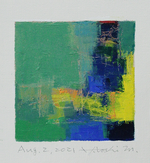 hiroshi matsumoto 9x9 paintings