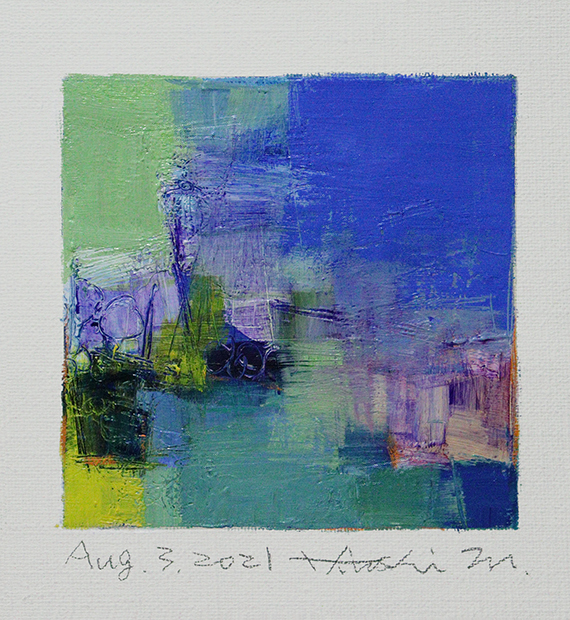 hiroshi matsumoto 9x9 paintings