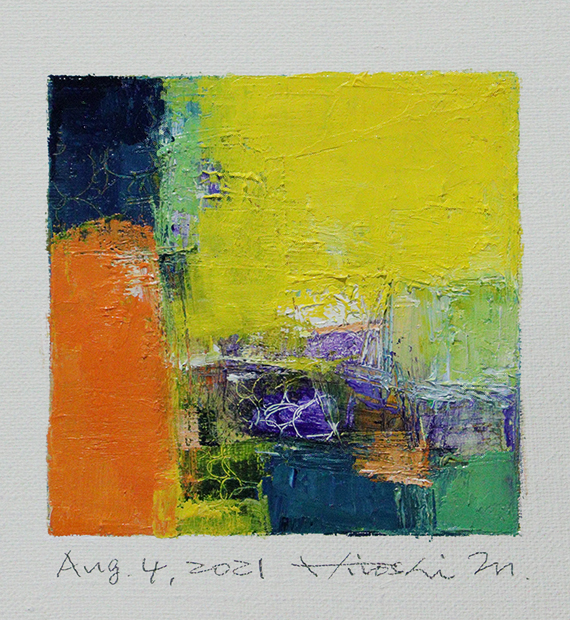 hiroshi matsumoto 9x9 paintings