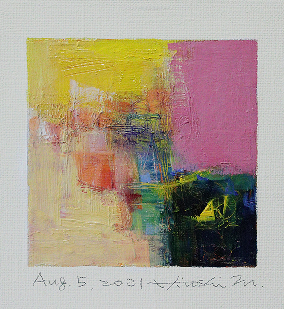 hiroshi matsumoto 9x9 paintings