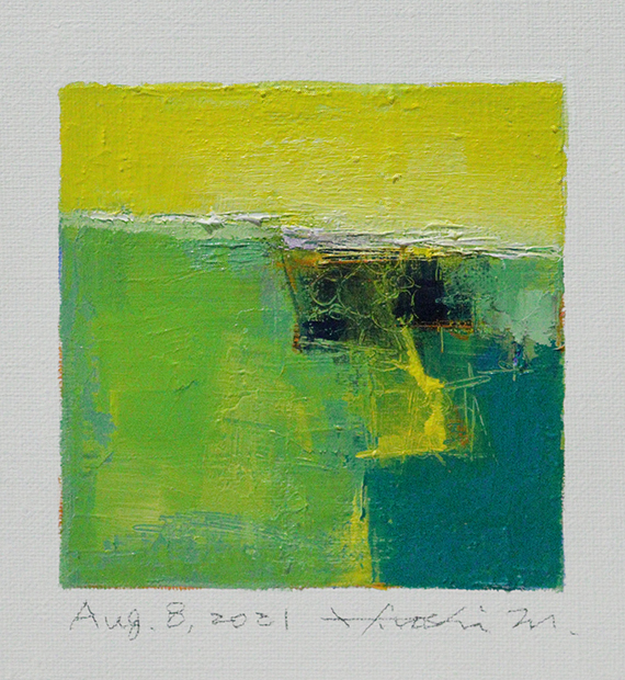 hiroshi matsumoto 9x9 paintings