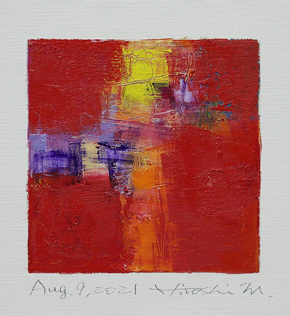 hiroshi matsumoto 9x9 paintings