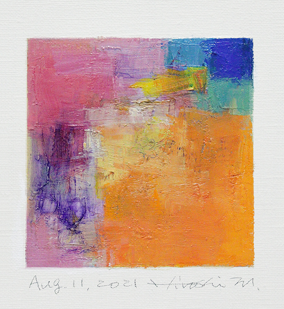 hiroshi matsumoto 9x9 paintings