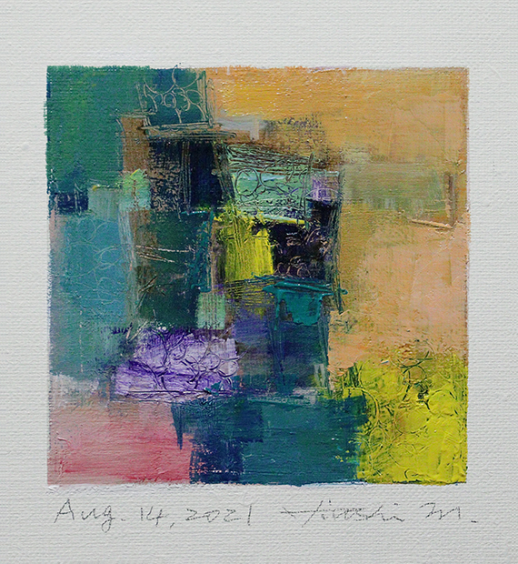 hiroshi matsumoto 9x9 paintings