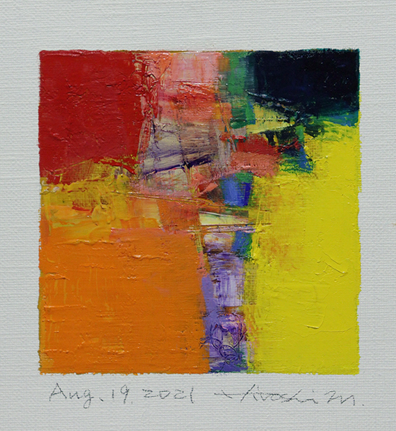 hiroshi matsumoto 9x9 paintings