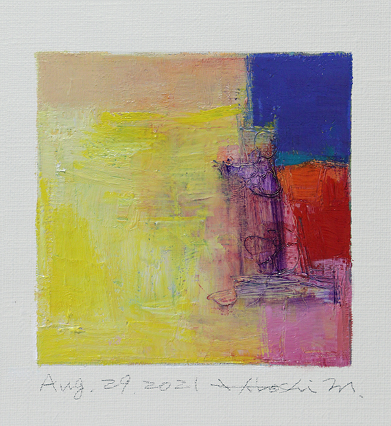 hiroshi matsumoto 9x9 paintings