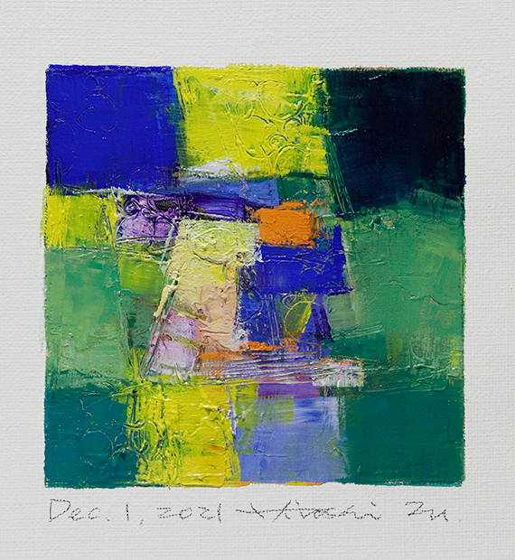 hiroshi matsumoto 9x9 paintings
