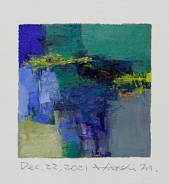 hiroshi matsumoto 9x9 paintings