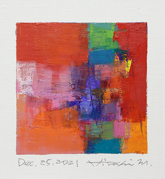 hiroshi matsumoto 9x9 paintings