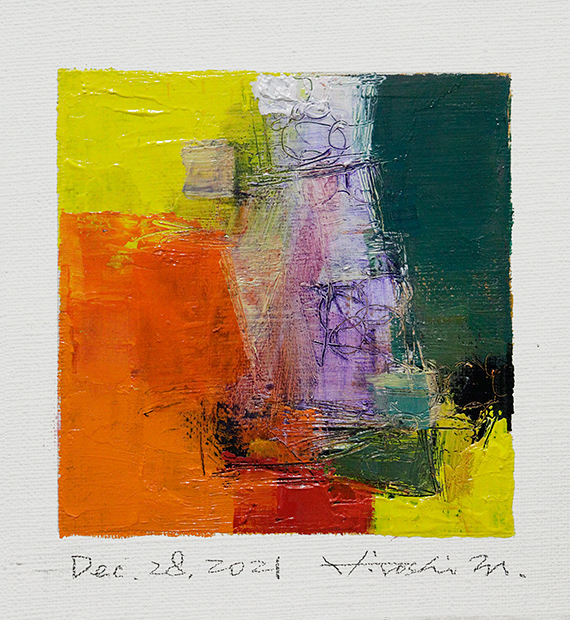 hiroshi matsumoto 9x9 paintings