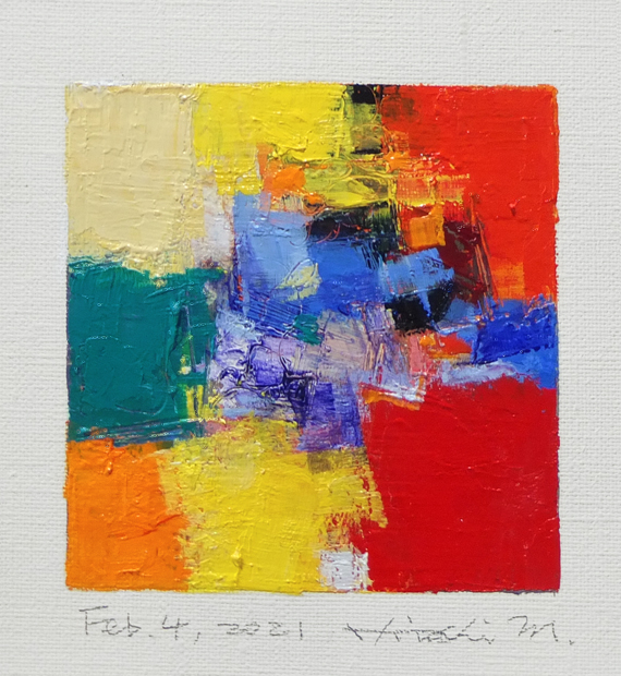 hiroshi matsumoto 9x9 paintings