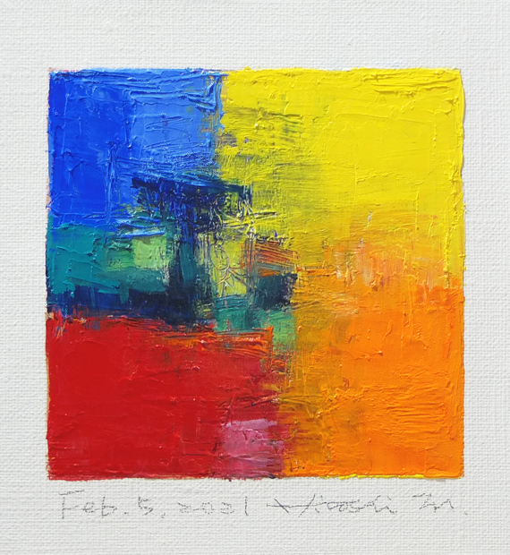 hiroshi matsumoto 9x9 paintings